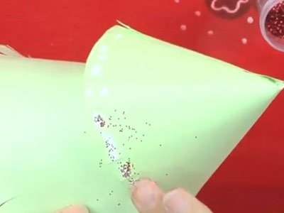 Árbol de Navidad de cartón. Paso 6 Árbol de Navidad de cartón. Paso 6