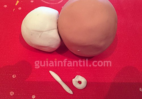 Oveja de plastilina. Paso 2 Oveja de plastilina. Paso 2