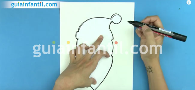 Cubre cubiertos de Papá Noel Cubre cubiertos de Papá Noel