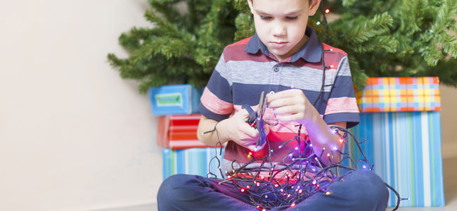 Decoración navideña a prueba de niños Decoración navideña a prueba de niños