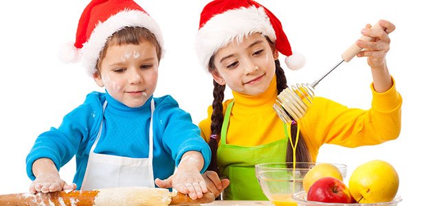 Niños cocinan