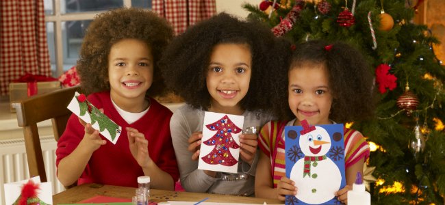 Planes para niños en Navidad.