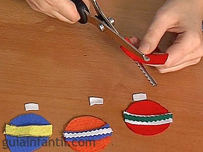 Tarjeta de bolas de Navidad 4 Tarjeta de bolas de Navidad 4
