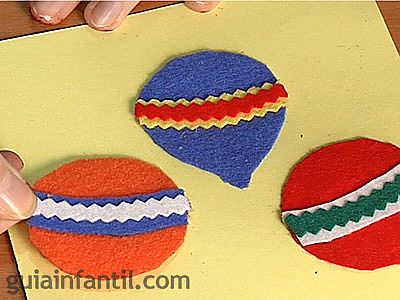 Tarjeta de bolas de Navidad 5 Tarjeta de bolas de Navidad 5