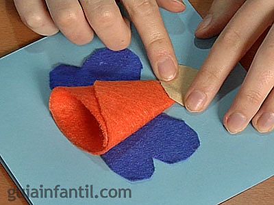 Postal de ángel de Navidad 4 Postal de ángel de Navidad 4