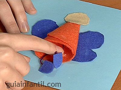 Postal de ángel de Navidad 5 Postal de ángel de Navidad 5