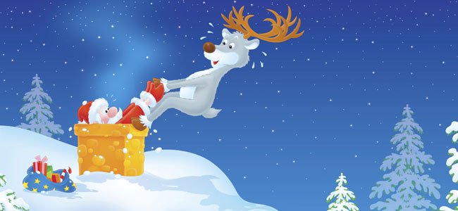 Canción de Navidad en inglés: Up to the housetop Canción de Navidad en inglés: Up to the housetop