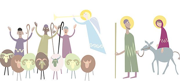 Ya viene la vieja. Letra de villancicos para niños Ya viene la vieja. Letra de villancicos para niños