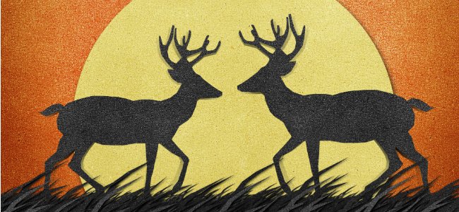 Fábula infantil: El ciervo y los bueyes.