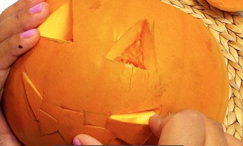 Calabaza para halloween 4