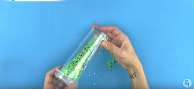 Árbol de Navidad de bicarbonato