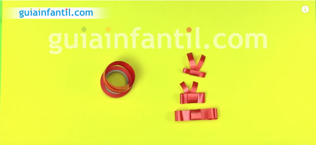 Árbol navideño de cartulina Árbol de Navidad original