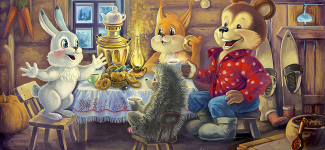 Rebotín se pone contento. Fábula moderna para niños