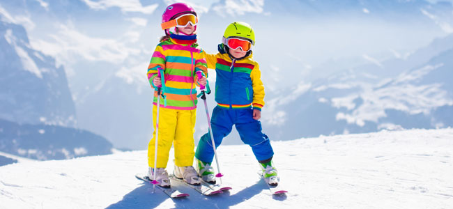 El esquí según edad del niño