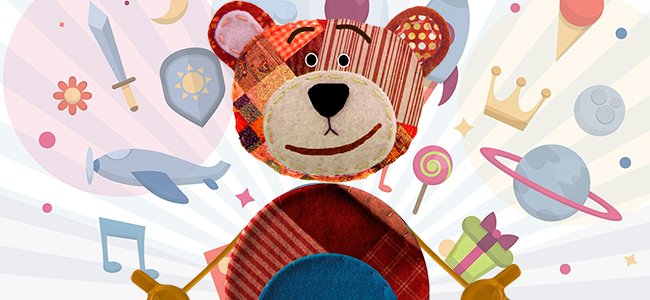 Tarjetas de invitación de cumpleaños infantiles con el Oso Traposo