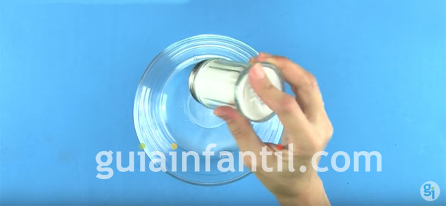 Experimento los colores que desaparecen Experimento de bastón de colores