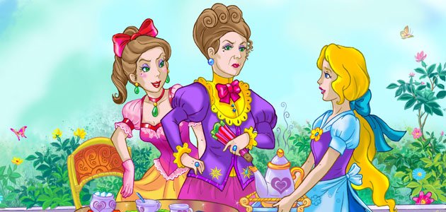 Cinderella. Cuento de princesas en inglés para niños