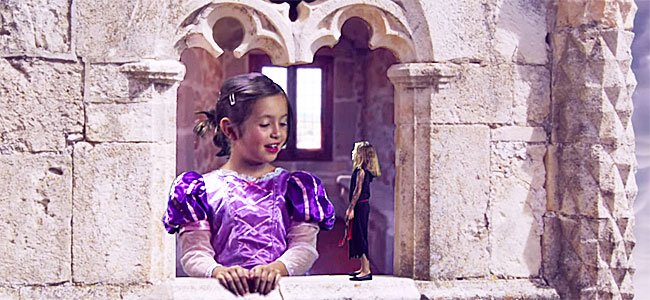 Escena de una de las series de 'Un día de cine' con los niños Escena de una de las series de 'Un día de cine' con los niños