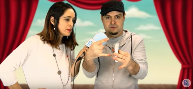 Truco de la electricidad estática