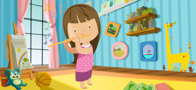 Cuento para niños descuidados. La flauta que no quería ser flauta