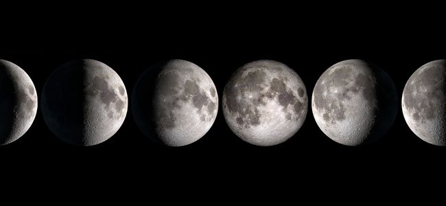 Las fases de la luna. Poemas didácticas infantiles