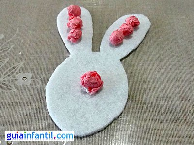 Manualidades infantiles Conejo de Pascua