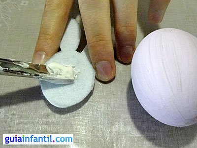 Manualidades infantiles Conejo de Pascua