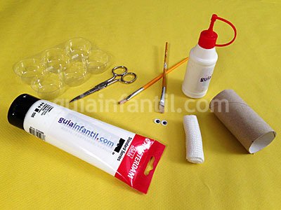 Momia de Halloween. Paso 1. Momia de Halloween. Paso 1.