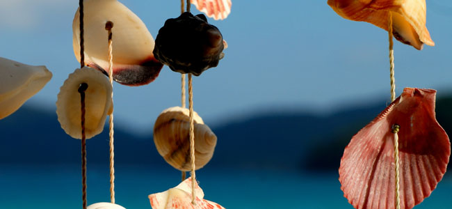 Movil de viento casero Movil de viento casero