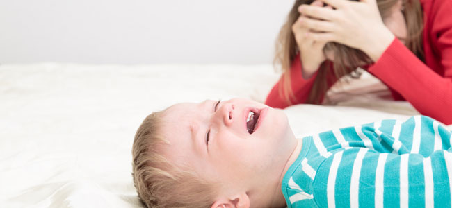 Cuando el niño lo pide todo gritando y llorando Cuando el niño lo pide todo gritando y llorando
