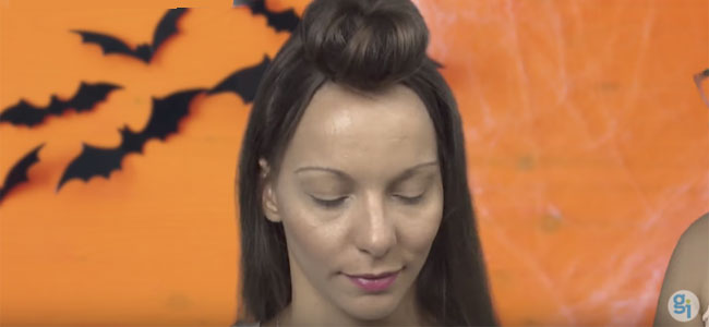 Peinado de Halloween Recogido de escorpión