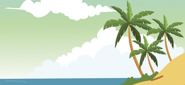 Poemas infantiles con valores: Las tres palmeras