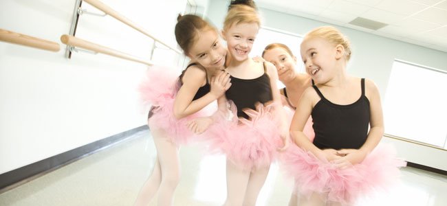 Niñas bailarinas
