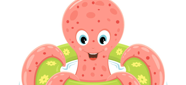 Pulpo con sarampión