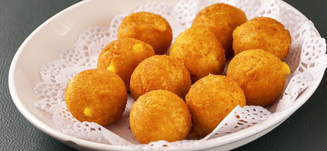 Receta para aperitivo: bolitas de patatas para niños Receta para aperitivo: bolitas de patatas para niños