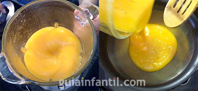 Receta de puré de calabaza, zanahoria y patata. Paso 3 Receta de puré de calabaza, zanahoria y patata. Paso 3