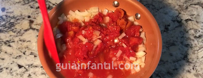 Receta de chilaquiles caseros para niños. Parte 1 Receta de chilaquiles caseros para niños. Parte 1