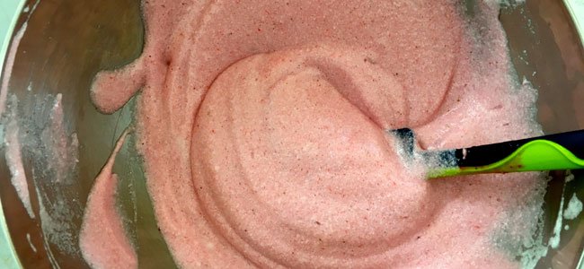 Mousse de fresas para niños Mousse de fresas