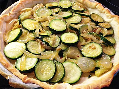 Quiche de calabacín. Parte 4 Quiche de calabacín. Parte 4