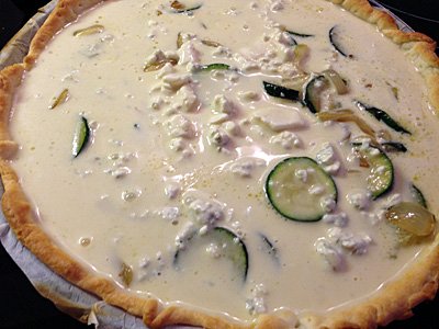 Quiche de calabacín. Parte 5 Quiche de calabacín. Parte 5