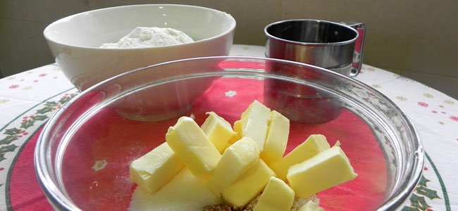 Ingredientes del abeto de galletas