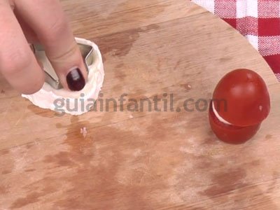 Canapé de árbol de Navidad en 3d. Paso 2