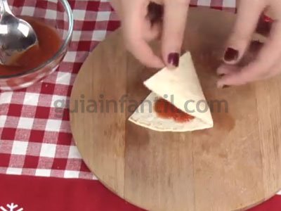 Árbol de Navidad de guacamole. Paso 2 Árbol de Navidad de guacamole. Paso 2