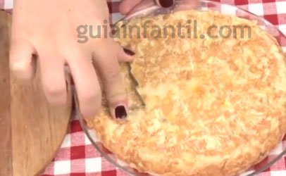 Aperitivo con forma de Árbol de Navidad. Paso 1 Aperitivo con forma de Árbol de Navidad. Paso 1