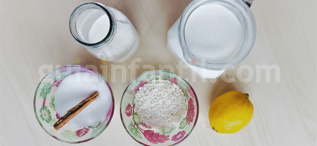 Arroz con leche asturiano. Paso 1 Arroz con leche asturiano. Paso 1