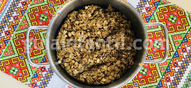 Barrita de cereales. Paso 2 Barrita de cereales. Paso 2