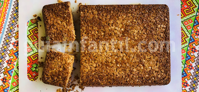 Barrita de cereales. Paso 4 Barrita de cereales. Paso 4