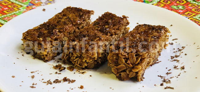 Barrita de cereales. Paso 5 Barrita de cereales. Paso 5