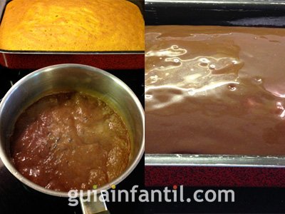 Receta de bizcocho de zanahoria. Paso 6 Receta de bizcocho de zanahoria. Paso 6