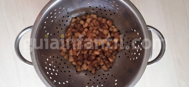 Bocaditos de strudel paso a paso. Paso 2